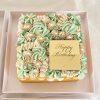 440154761_3719930308244085_84050422832107083_n 6" Square Celebration Slab Cake